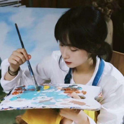 清新好看的2021年文艺头像女生头像戴狐狸耳朵图片