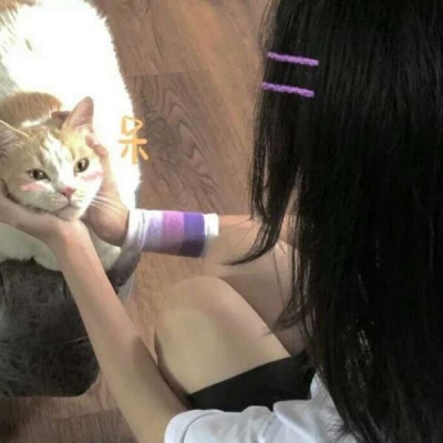 网图女生头像黑白侧身背影图片