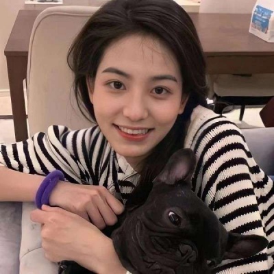 网头女生头像长发马尾背影图片