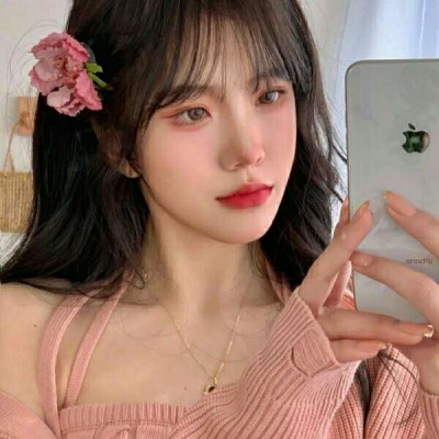 ins微信眼睛气质卡通女生头像图片