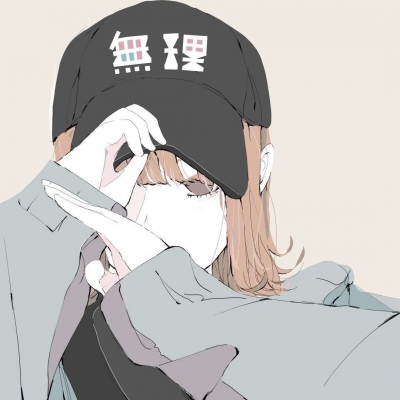 唯美插画头像动漫女生笑容头像女生头像图片