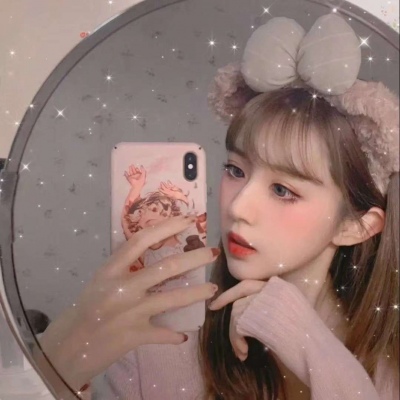 高清好看的闺蜜阳光清纯可爱女生头像手绘图片