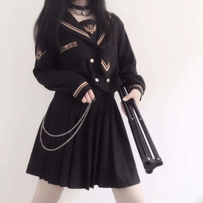 高清单人多张的jk闺蜜丧气的二次元女生头像图片