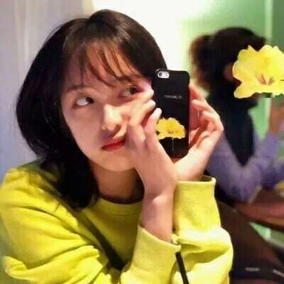 高清头像黑白简约女生二次元图片