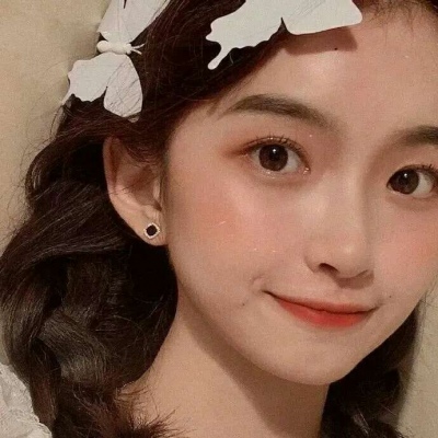 高清头像黑白简约女生二次元图片