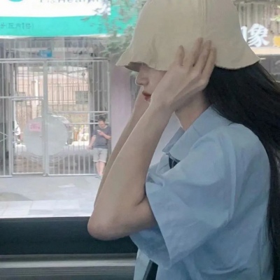 高清真人好看超仙头像女生半脸暗黑系头像图片