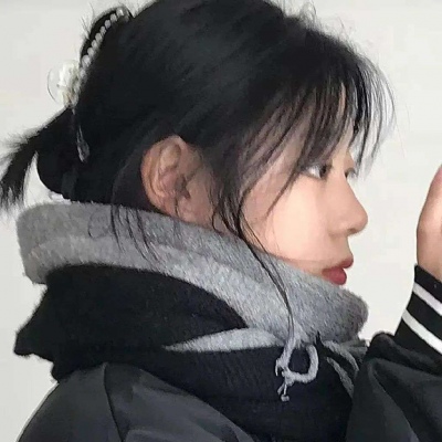 高清真人好看超仙头像女生半脸暗黑系头像图片