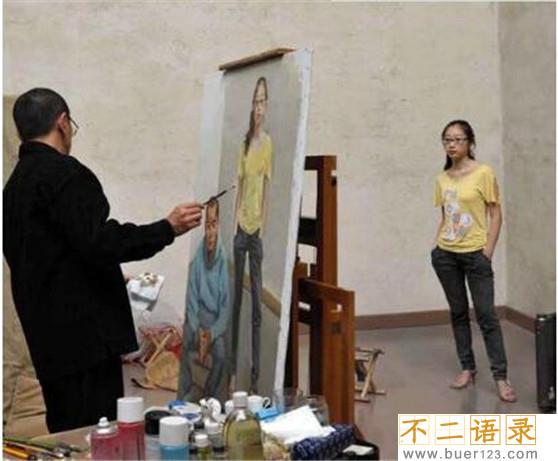 陈丹青的感情生活 陈丹青女儿陈夜谭照片图片
