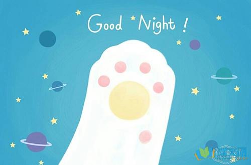 给男朋友的晚安小情话图片
