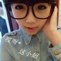 戴眼镜的伤感女生QQ头像 我的心在滴血 你知道么图片
