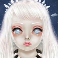 诡异恐怖的卡通女生头像 另类重口味鬼头像（胆小勿点）