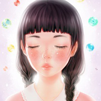 诡异恐怖的卡通女生头像 另类重口味鬼头像（胆小勿点）