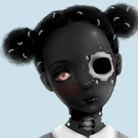 诡异恐怖的卡通女生头像 另类重口味鬼头像（胆小勿点）