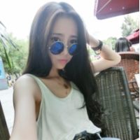 非主流戴墨镜女生头像 可爱非主流小女生头像图片