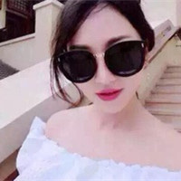 墨镜女生霸气拽头像 太阳镜超酷女生图片