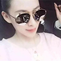 墨镜女生霸气拽头像 太阳镜超酷女生图片