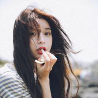 长发飘逸女生头像 女生背影长发头像精选图片