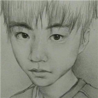 王俊凯素描头像大全 素描画像 简笔画素描
