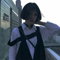 女生帅气短发头像 短发女生意境头像图片