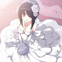 动漫婚纱女生头像