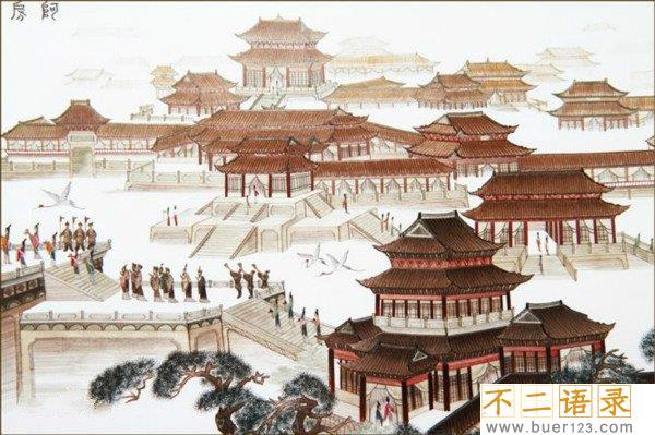 阿房宫是谁烧的？原来阿房宫并没有完全建成