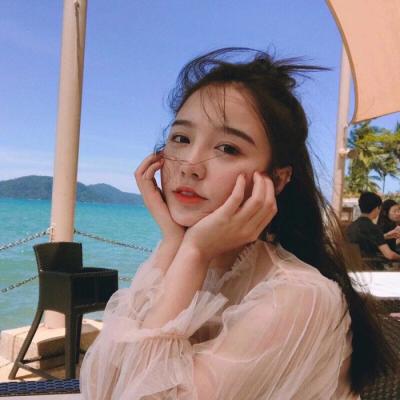 女生海边背影头像 高清意境女神图片图片