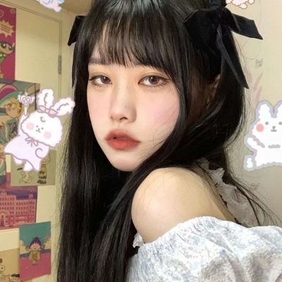 头像头像画中画女生图片