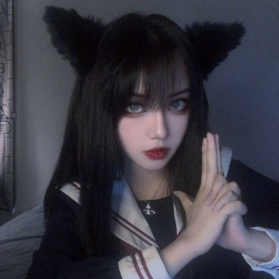 高清好看的唯美插画头像女生图片