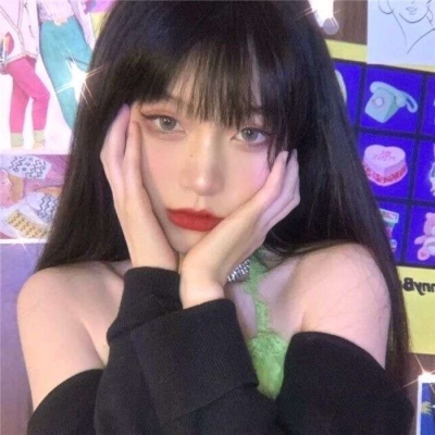 2021微信头像真人长发清新女生头像侧脸图片