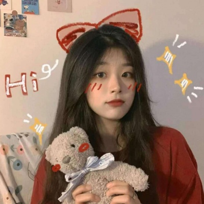 2021年最流行的微信头像可爱温柔图片女生头像戴眼镜有气质图片