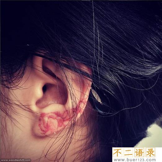 鸽子血纹身前后对比 鸽子血纹身真的会扛不住吗？