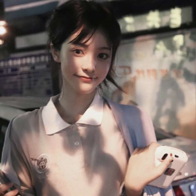 2021年2021侧脸女生长发飘逸头像图片