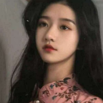 2021红衣服小清新头像女生图片