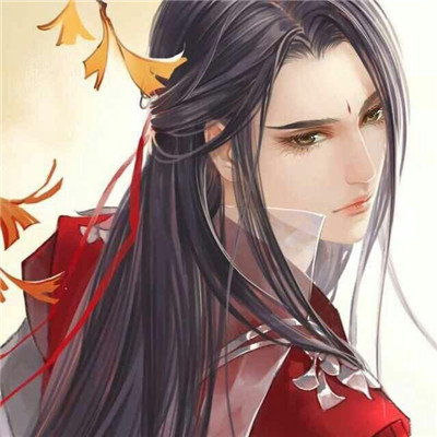 绝美古风头像男高清帅气2018金色意境男生头像图片素材图片