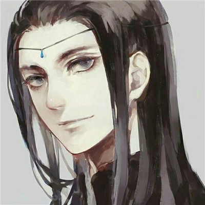 绝美古风头像男高清帅气2018金色意境男生头像图片素材图片