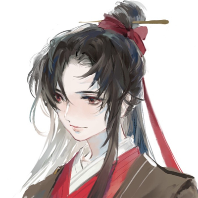古风美男头像书生有意境悲伤2018二次元头像男生两个图片