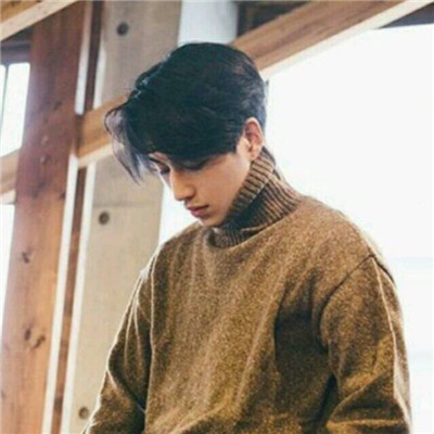 孤独伤感古风男生侧颜qq头像图片