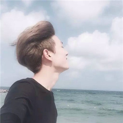 孤独伤感古风男生侧颜qq头像图片