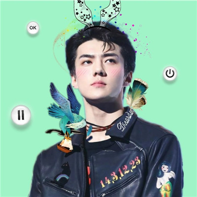 exo兄弟qq头像框架男生图片