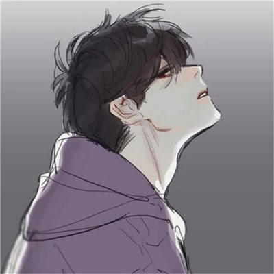 头像男生头发凌乱高清图片