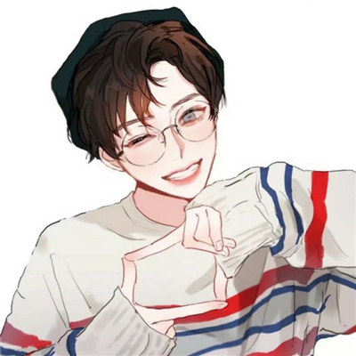 头像男生头发凌乱高清图片