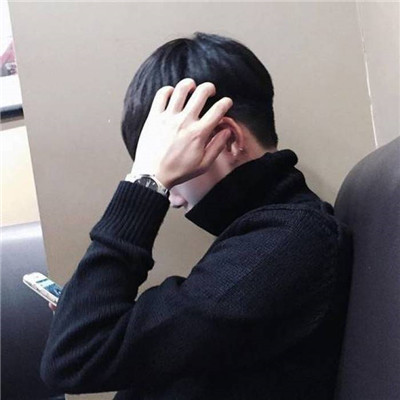 超拽帅气头像超颓废头像男生图片