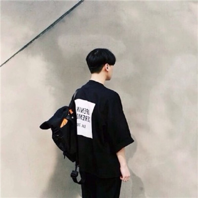 超拽帅气头像超颓废头像男生图片