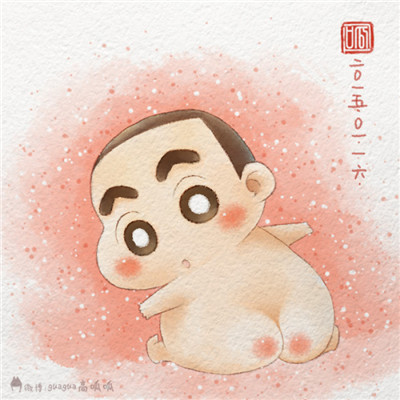 猥琐可爱蜡笔小新头像qq男生高冷头像图中字图片