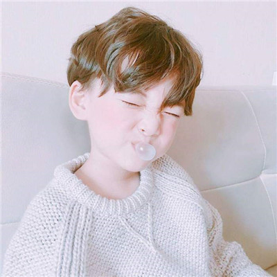 超萌小正太男生抖音真人头像图片