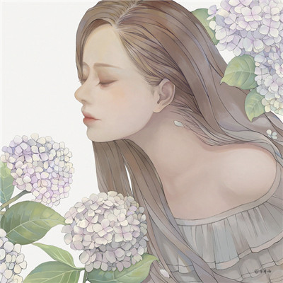 qq头像大全黑白女生图片
