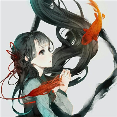 头像女生简单气质森系动漫图片