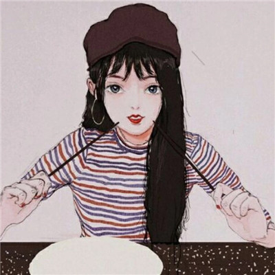 女生头像背影长发唯美图片
