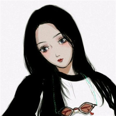 女生头像背影长发唯美图片