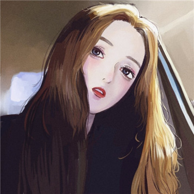 女生头像背影长发唯美图片